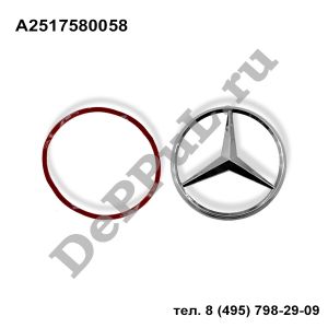 Эмблема крышки багажника Mercedes W246 (12-...), W251 (05-...) | A2517580058 | DE7158MA